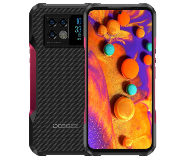 Doogee V20 8/256GB czerwony - 741755 - zdjęcie